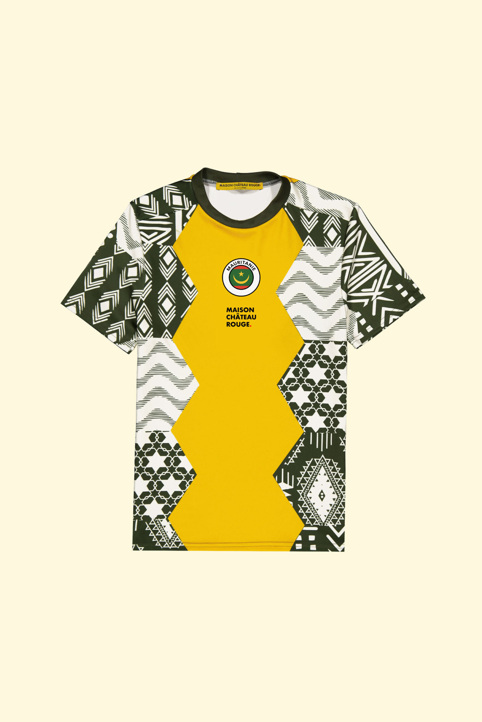 Maillot Mauritanie Maison Château Rouge CAN 18ème