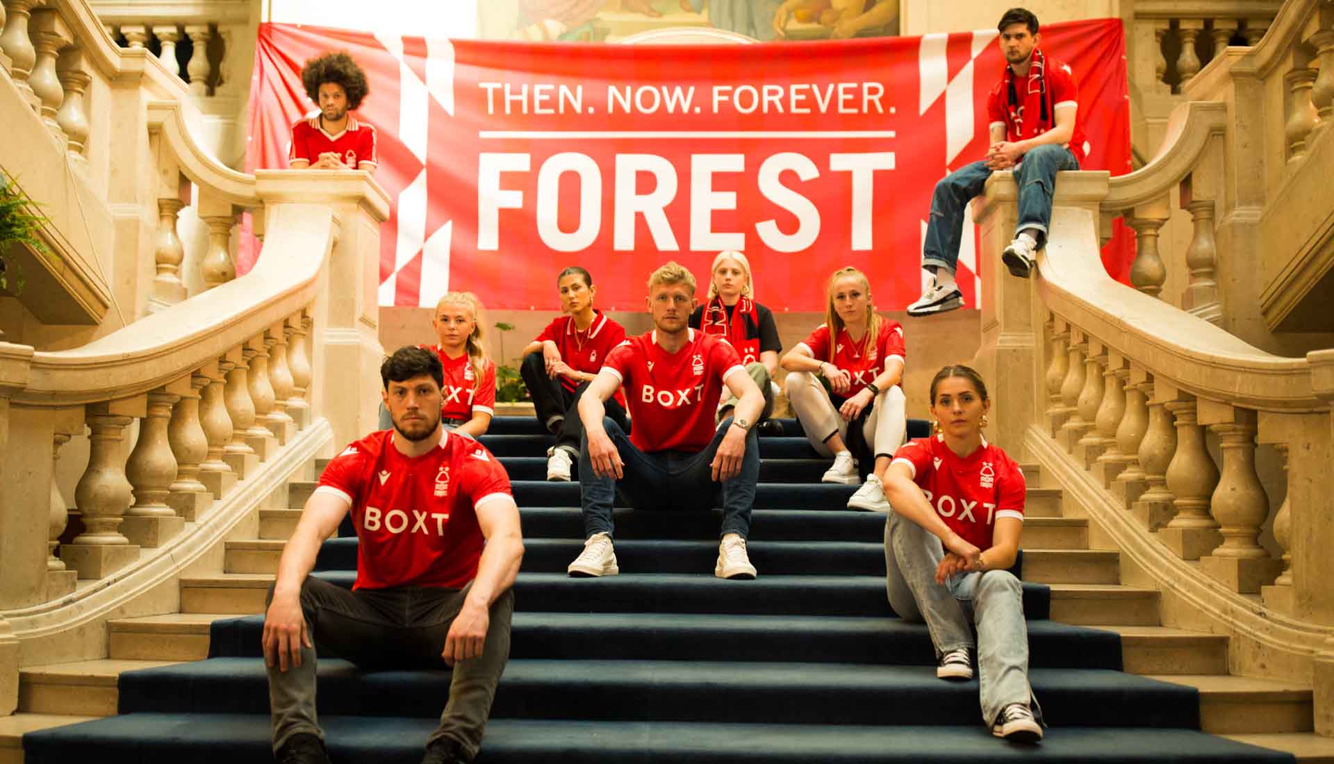 Maillot de football vintage original Nottingham Forest FC