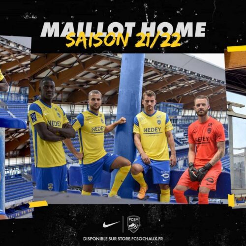Image de l'article Les maillots de Sochaux 2021-2022 révélés par Nike