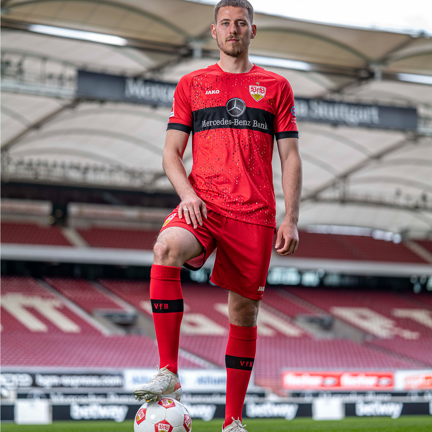 Maillot VfB Stuttgart 2021-2022 extérieur Jako