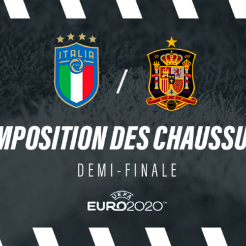 Image de l'article La composition de Italie-Espagne en crampons – 1/2 finale Euro 2020