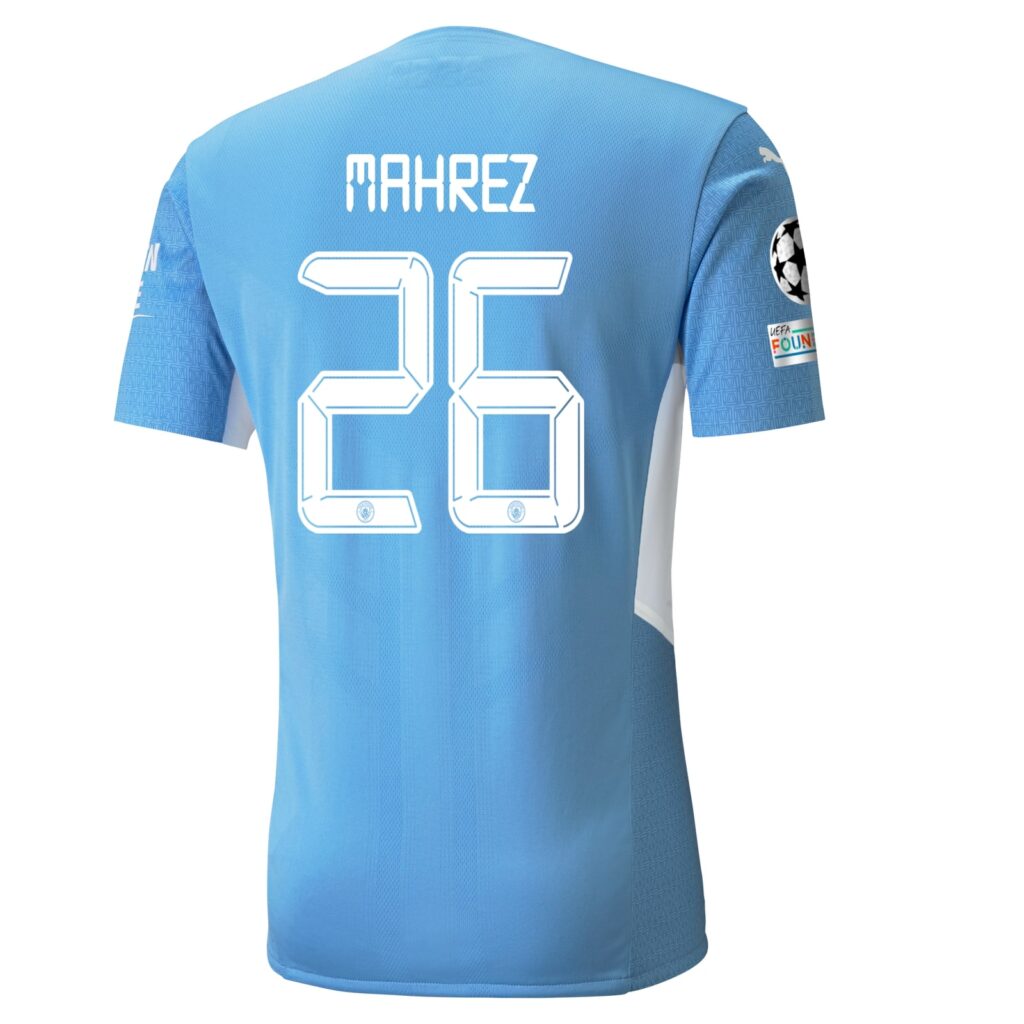 Flocage Officiel Maillot Manchester City 2022/2023, Nom Walker, Domicile Bleu, Neuf