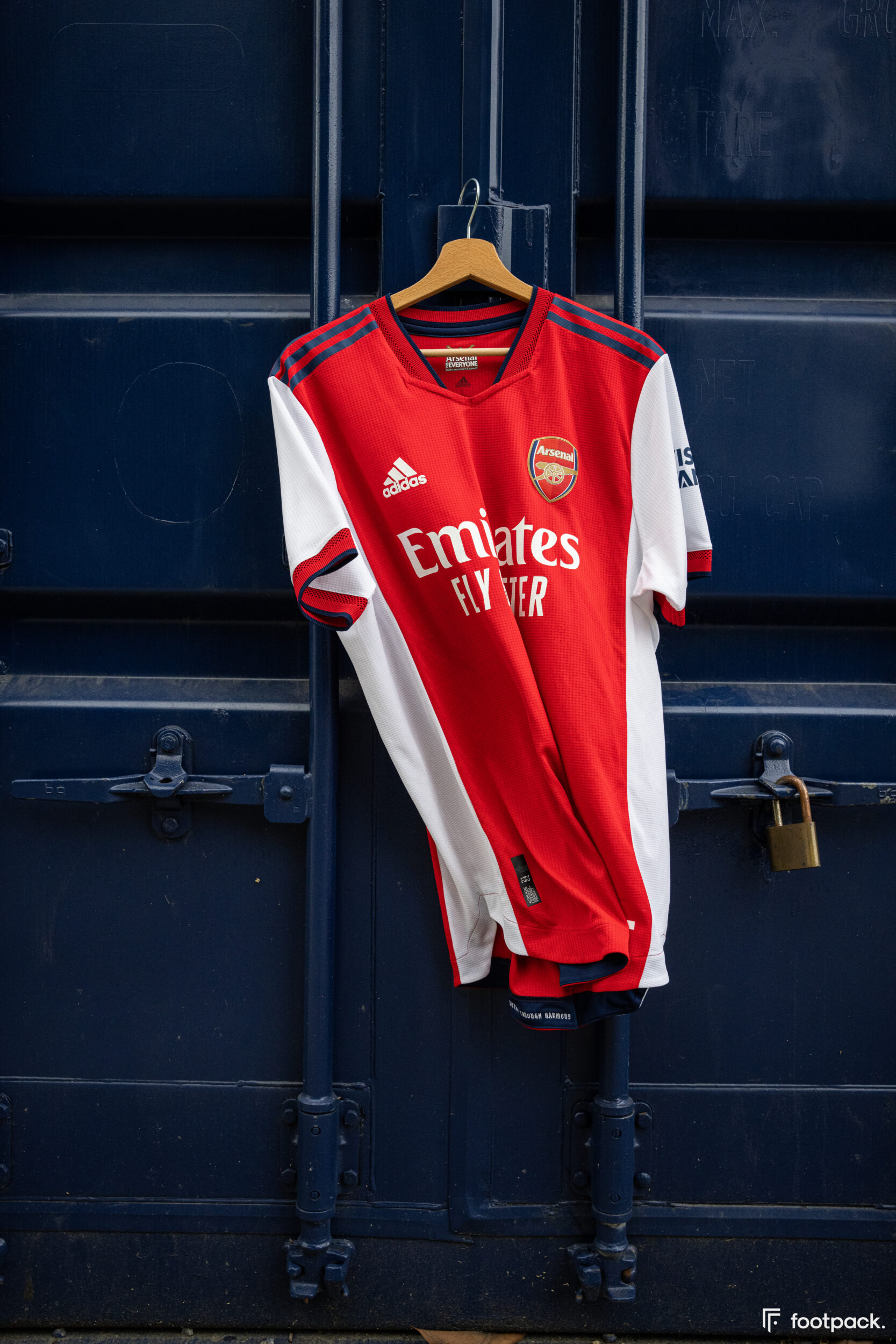 Maillot Arsenal 2021-2022 domicile - footpack