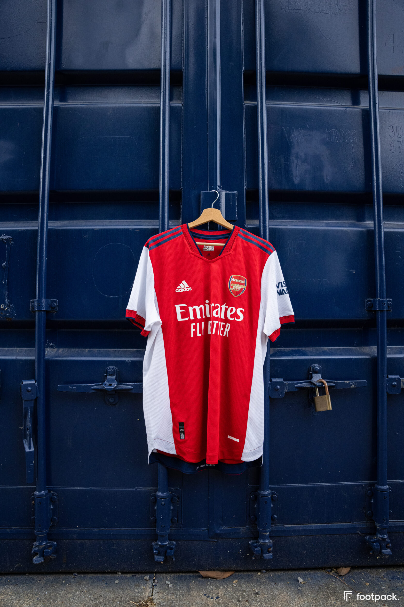 Maillot Arsenal 2021-2022 domicile - footpack