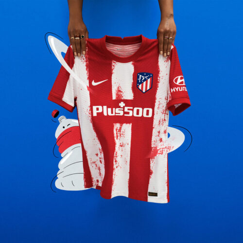 Image de l'article Les maillots de l'Atlético Madrid 2021-2022 révélés par Nike