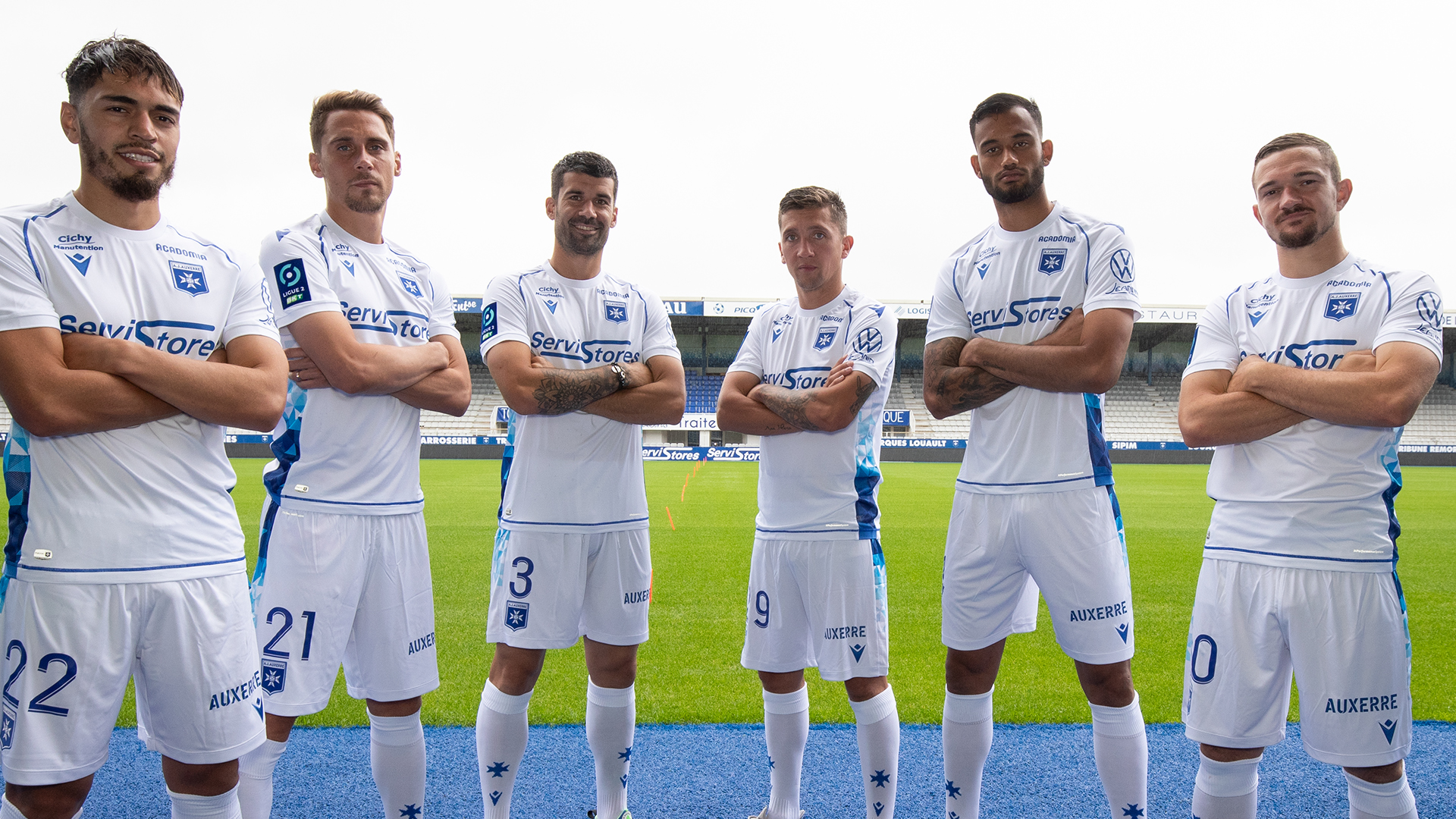 Maillot Auxerre 2021-2022 Macron