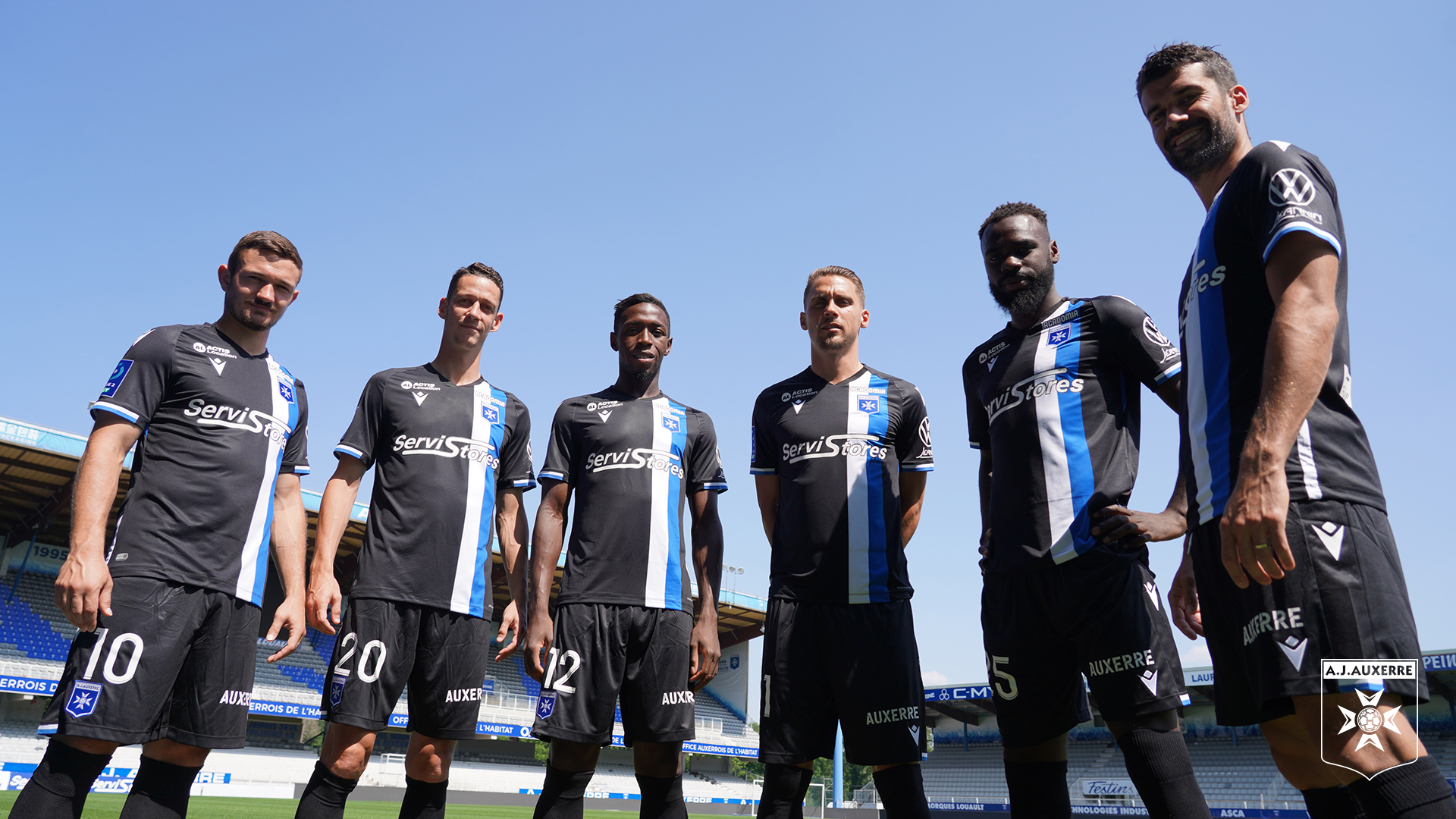 Maillot Auxerre 2021-2022 Macron