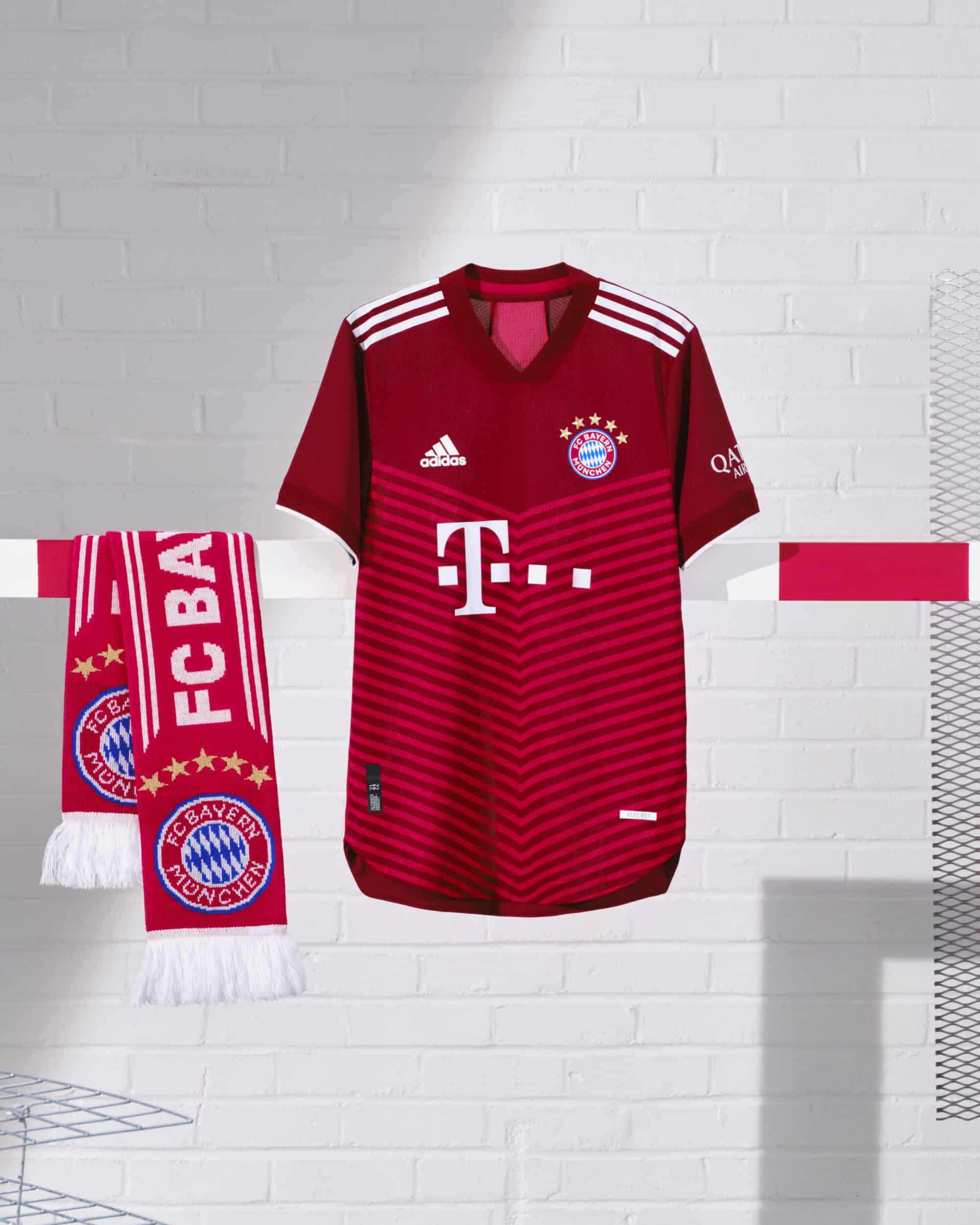Maillots Bayern Munich domicile 2021-2022 adidas