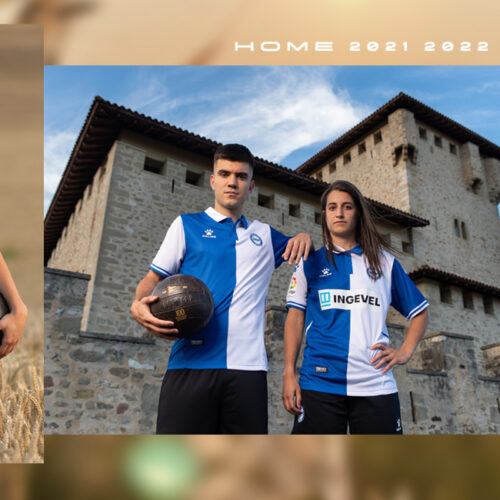 Image de l'article Les maillots du Deportivo Alavés 2021-2022 lancés par Kelme