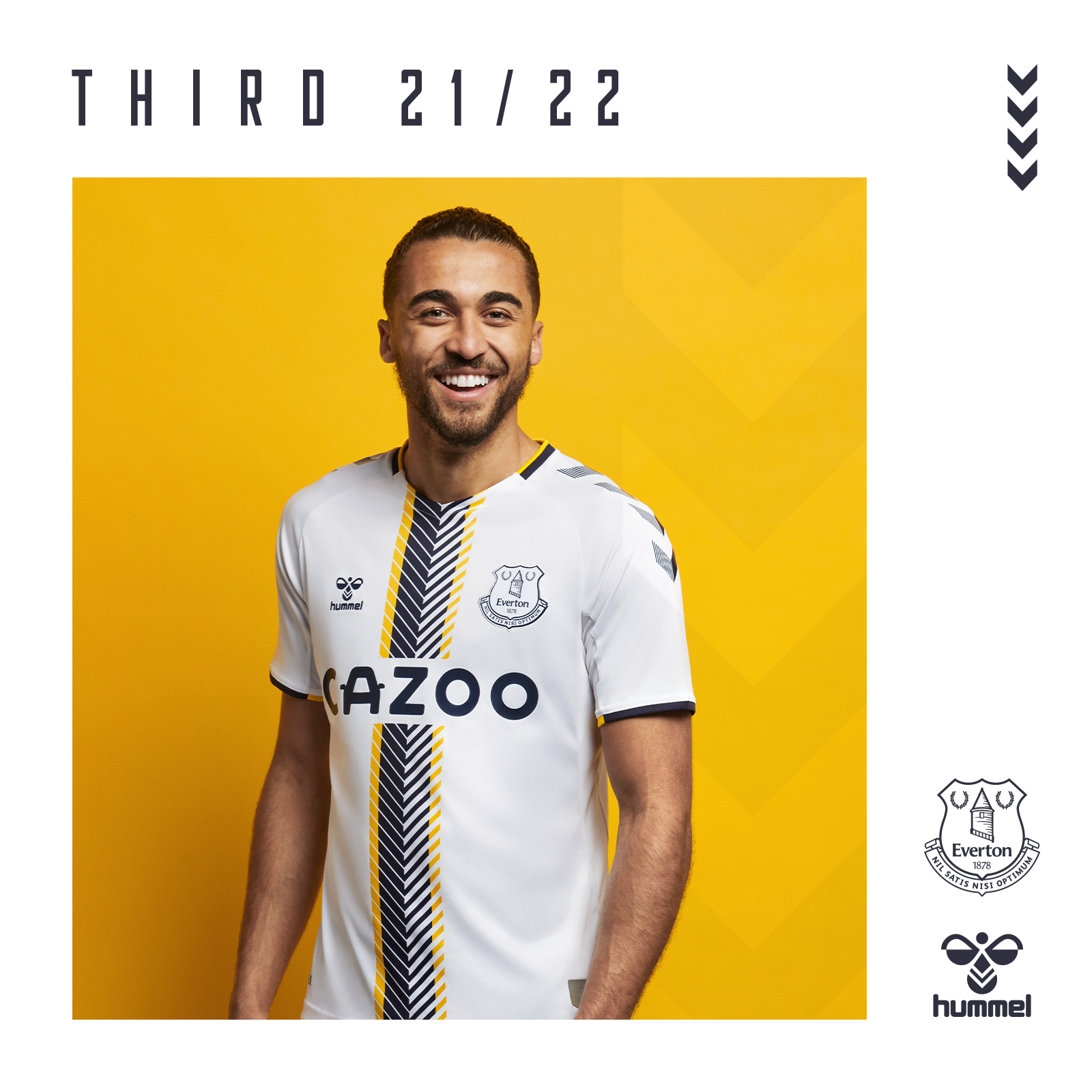 Maillot Everton 2021-2022 hummel