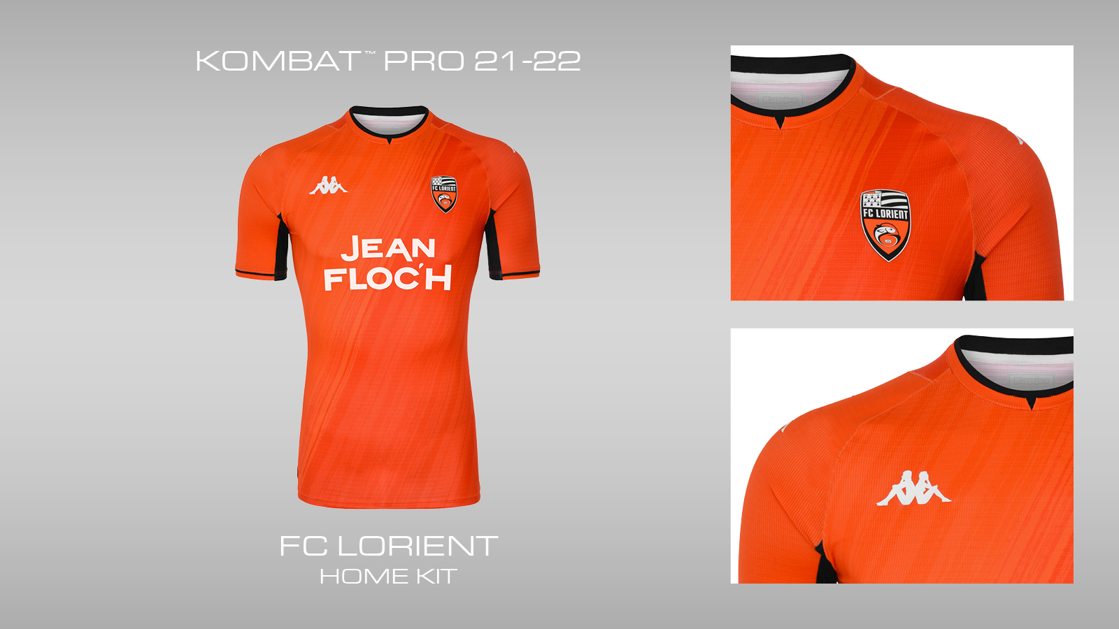 Maillot De Foot FC Lorient – Kappa – Taille XL – Bon état