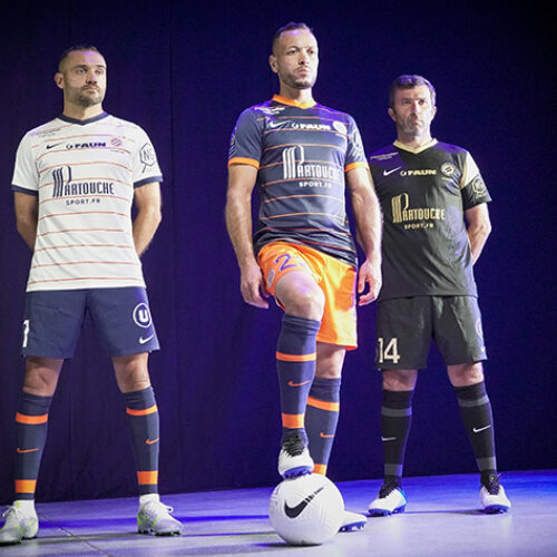 Image de l'article Les maillots de Montpellier 2021-2022 dévoilés par Nike