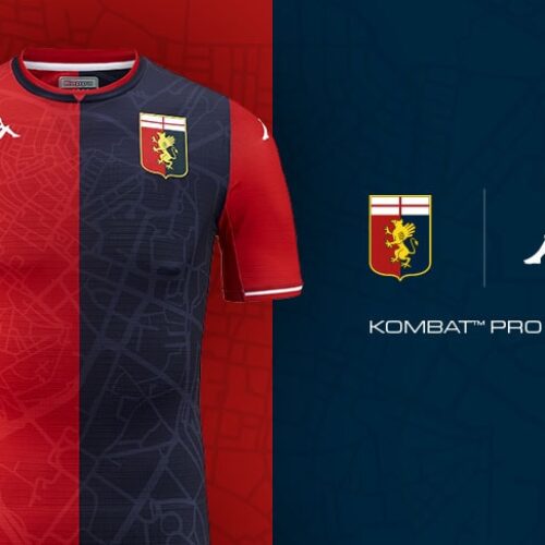 Image de l'article Les maillots du Genoa 2021-2022 présentés par Kappa