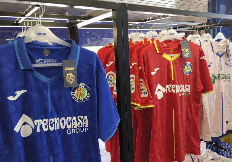 Maillot Domicile Getafe CF 2012/2013 – Joma – Taille L Adulte – Bleu – Occasion
