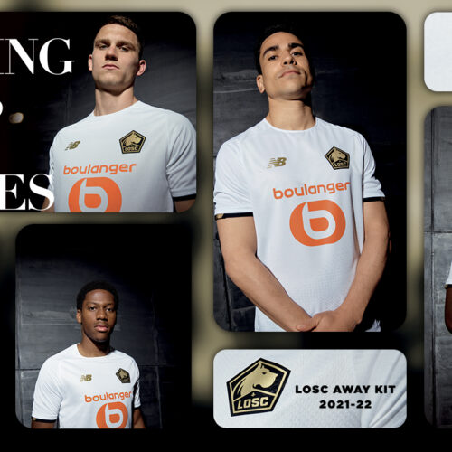 Image de l'article Les maillots du LOSC 2021-2022 présentés par New Balance