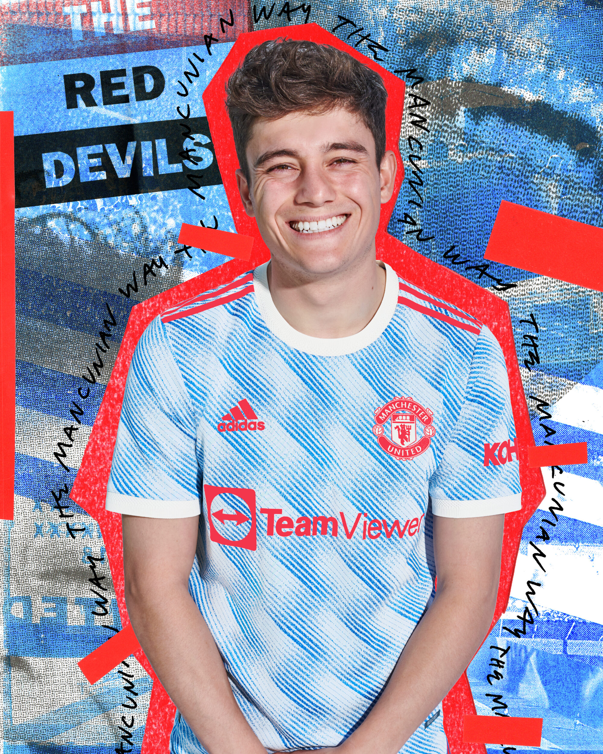 Maillot Manchester United 2021-2022 exterieur adidas