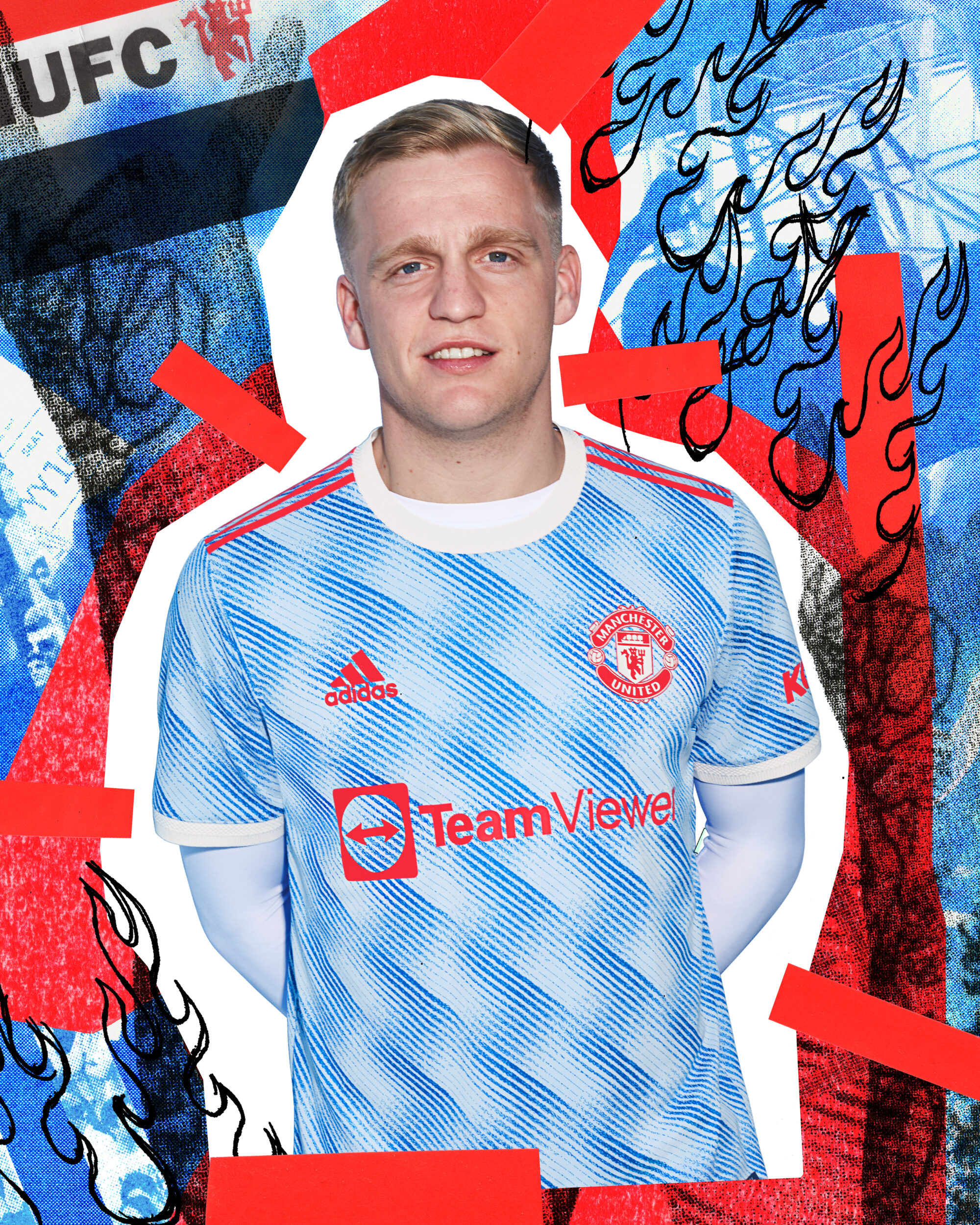 Maillot Manchester United 2021-2022 exterieur adidas