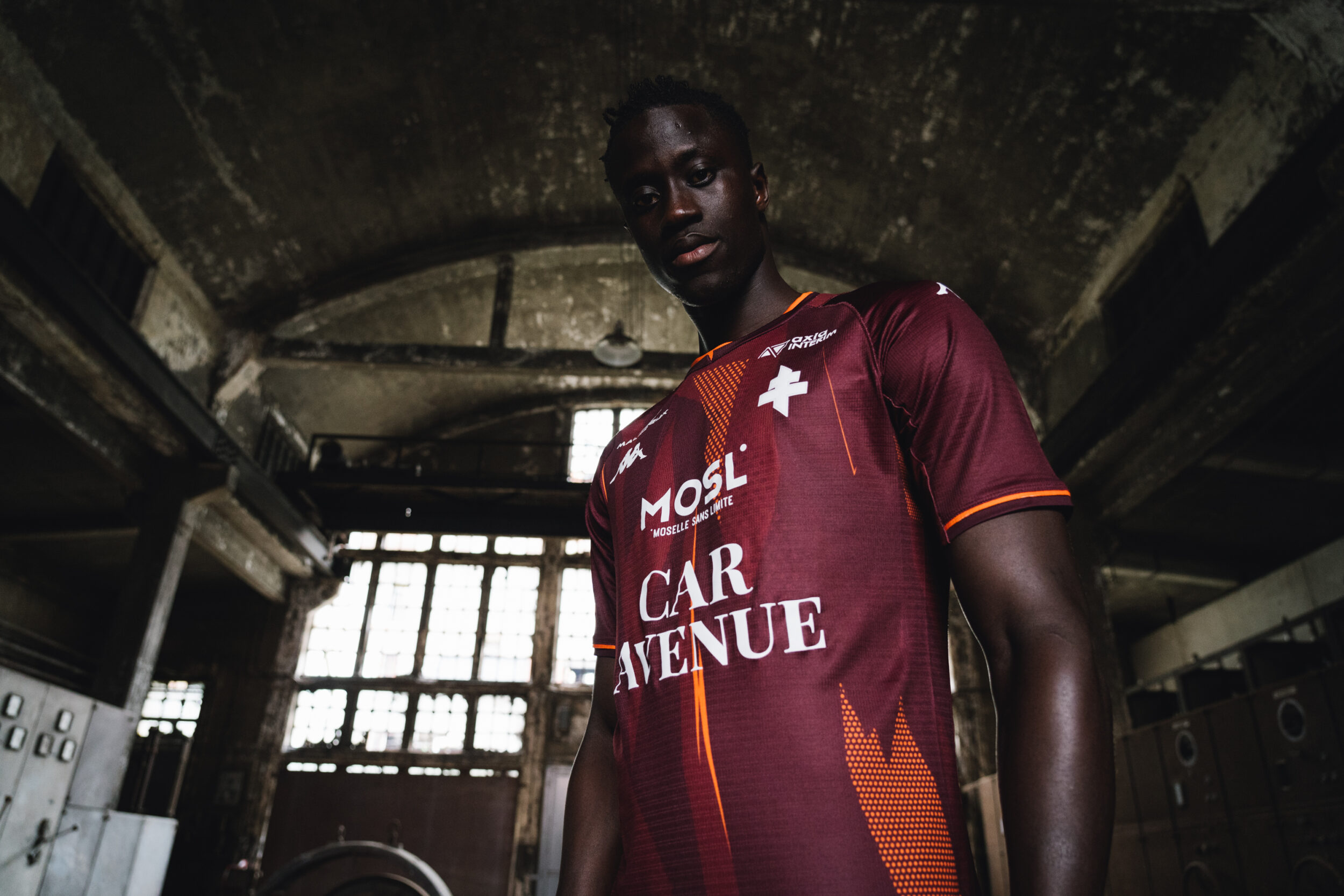 Maillot FC Metz Kappa 2021/2022 – Car Avenue Moselle – Vintage – Taille XL – Homme