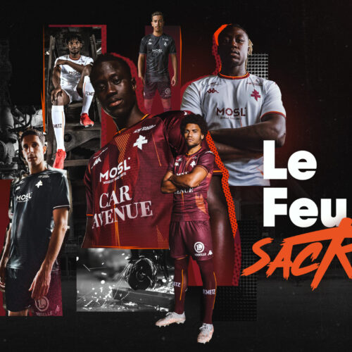 Image de l'article Les maillots de Metz 2021-2022 présentés par Kappa