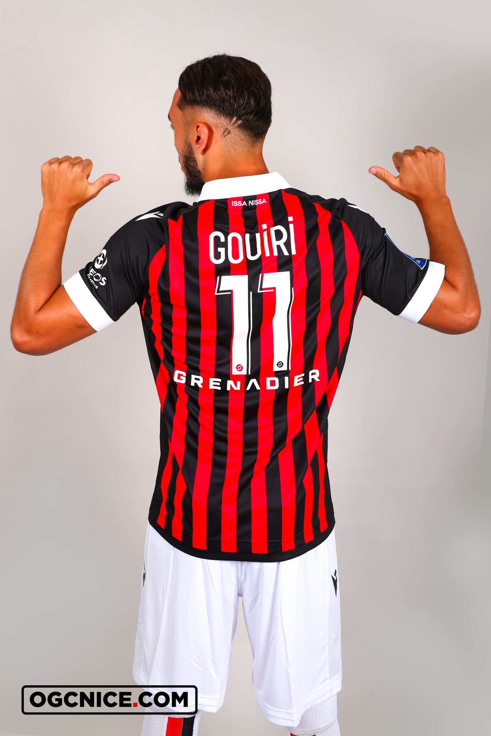 Maillot Nice 2021-2022 Macron