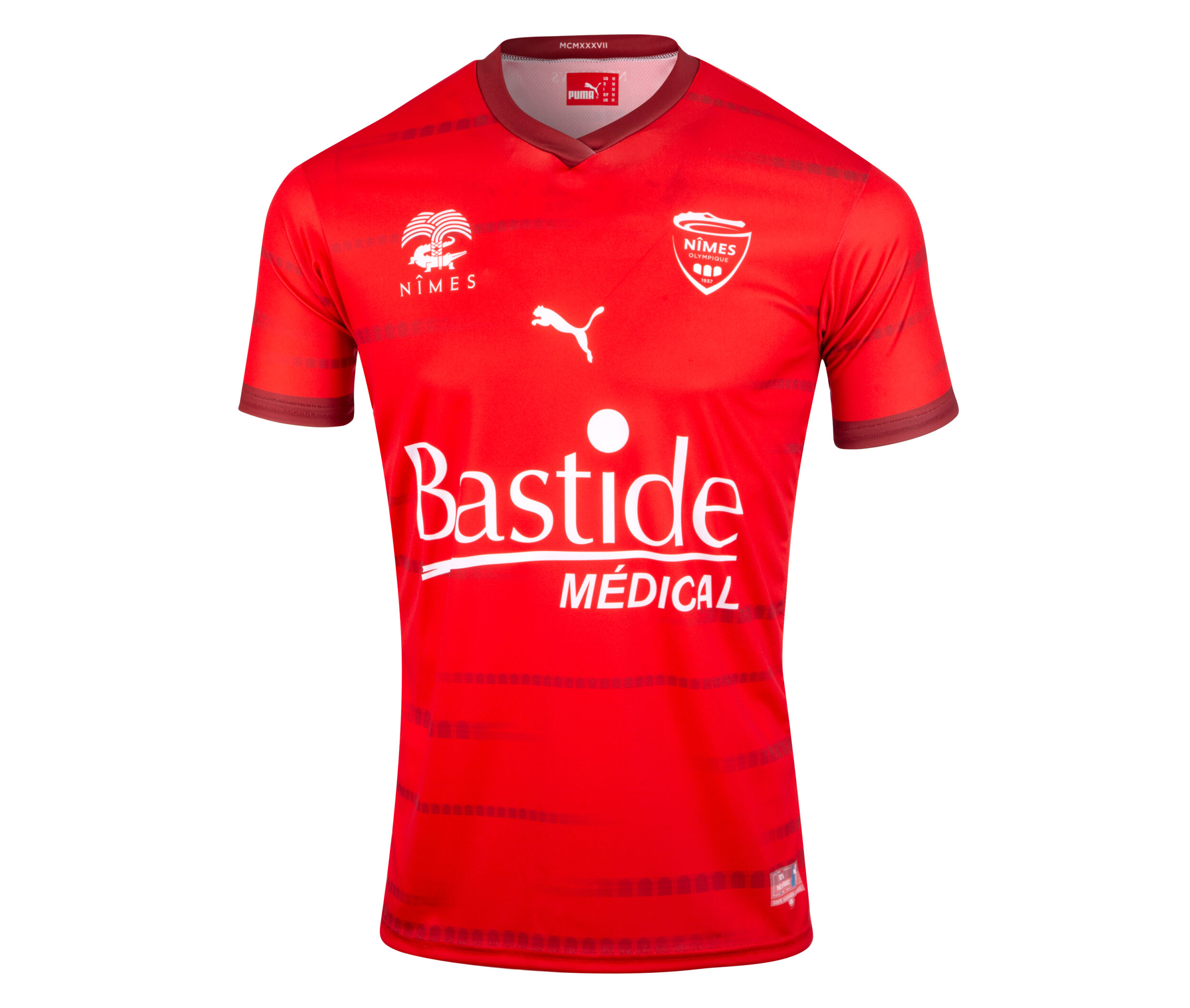 Maillot Nîmes Olympique domicile 2021-2022 PUMA