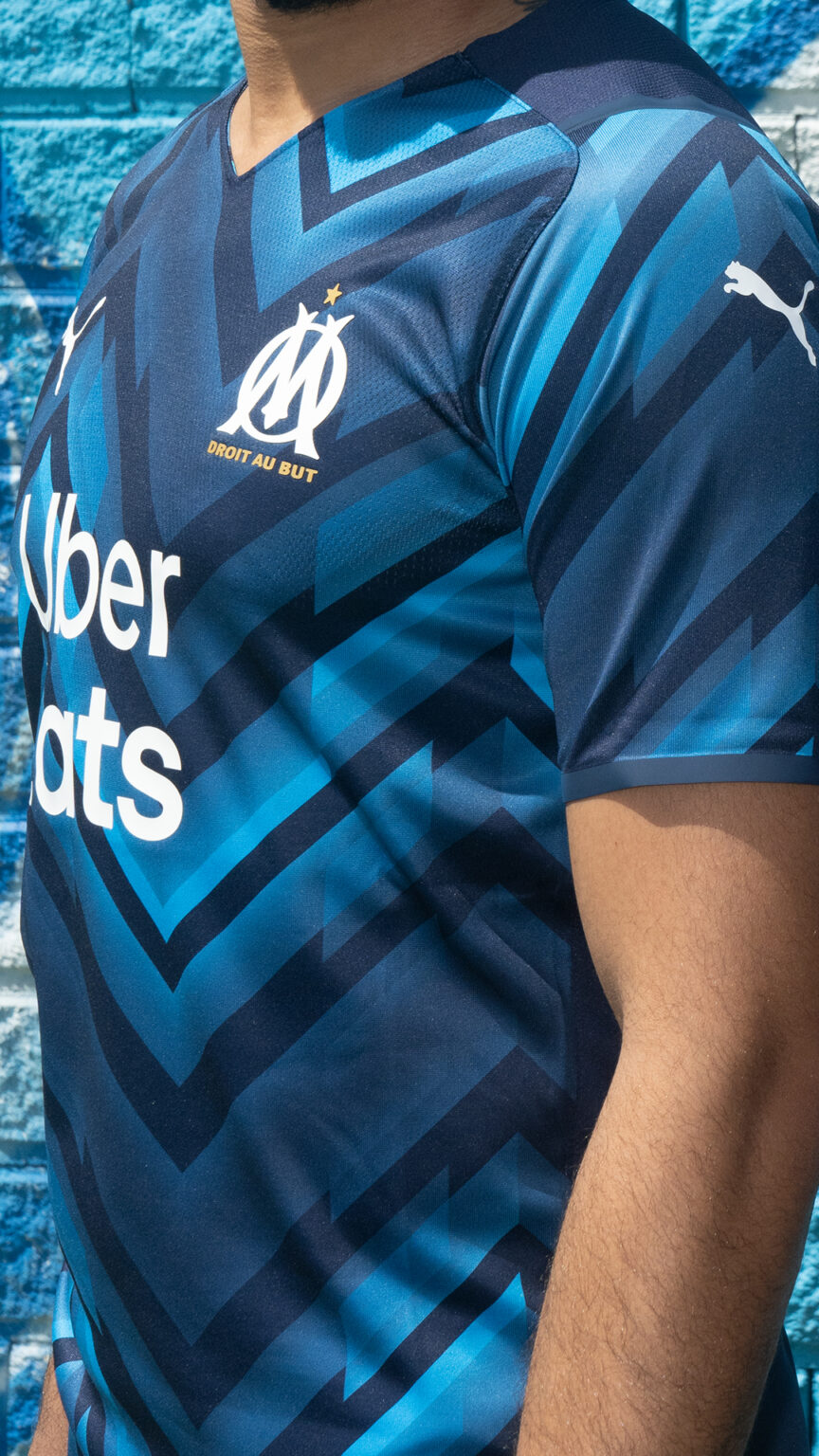 Maillot OM Marseille 2022-2023 – Alexis Sanchez – Blanc, Taille M – Puma