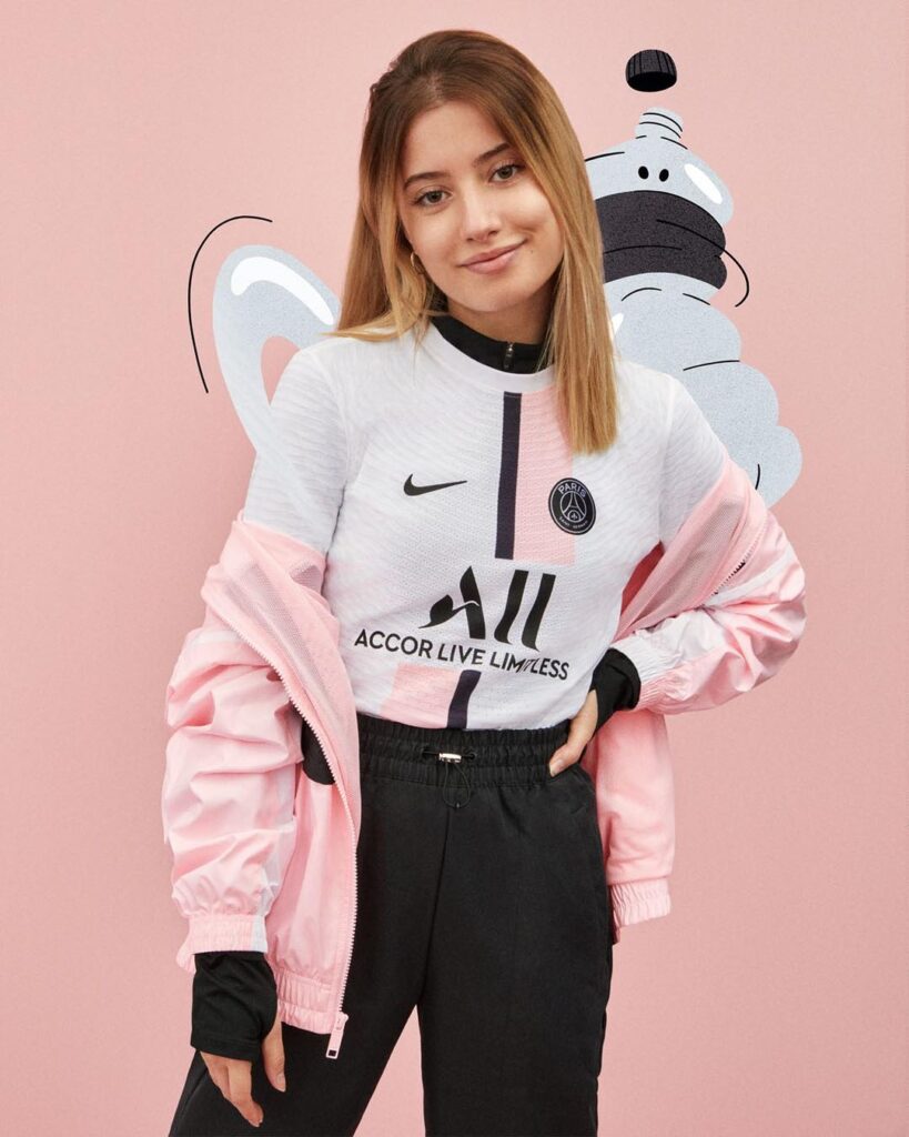 Maillot Psg Rose Survetement Nike Psg 2021 Nike Performance PARIS