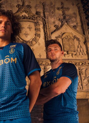 Maillot Stade De Reims 2020-2021 – Taille L – Original D'occasion