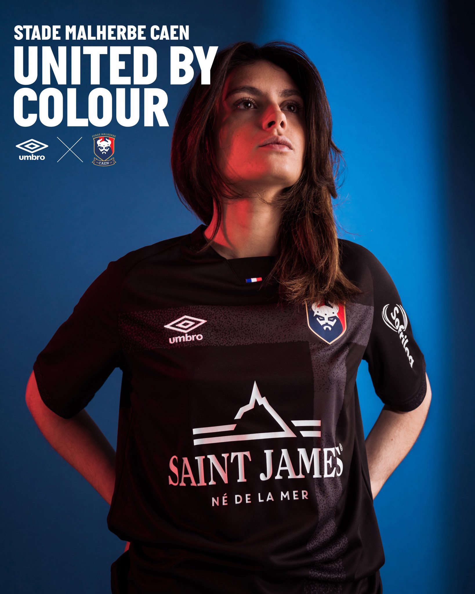 Maillot SM Caen extérieur 2021/2022