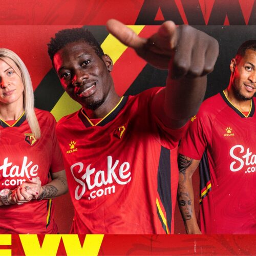 Image de l'article Les maillots de Watford 2021-2022 présentés par Kelme