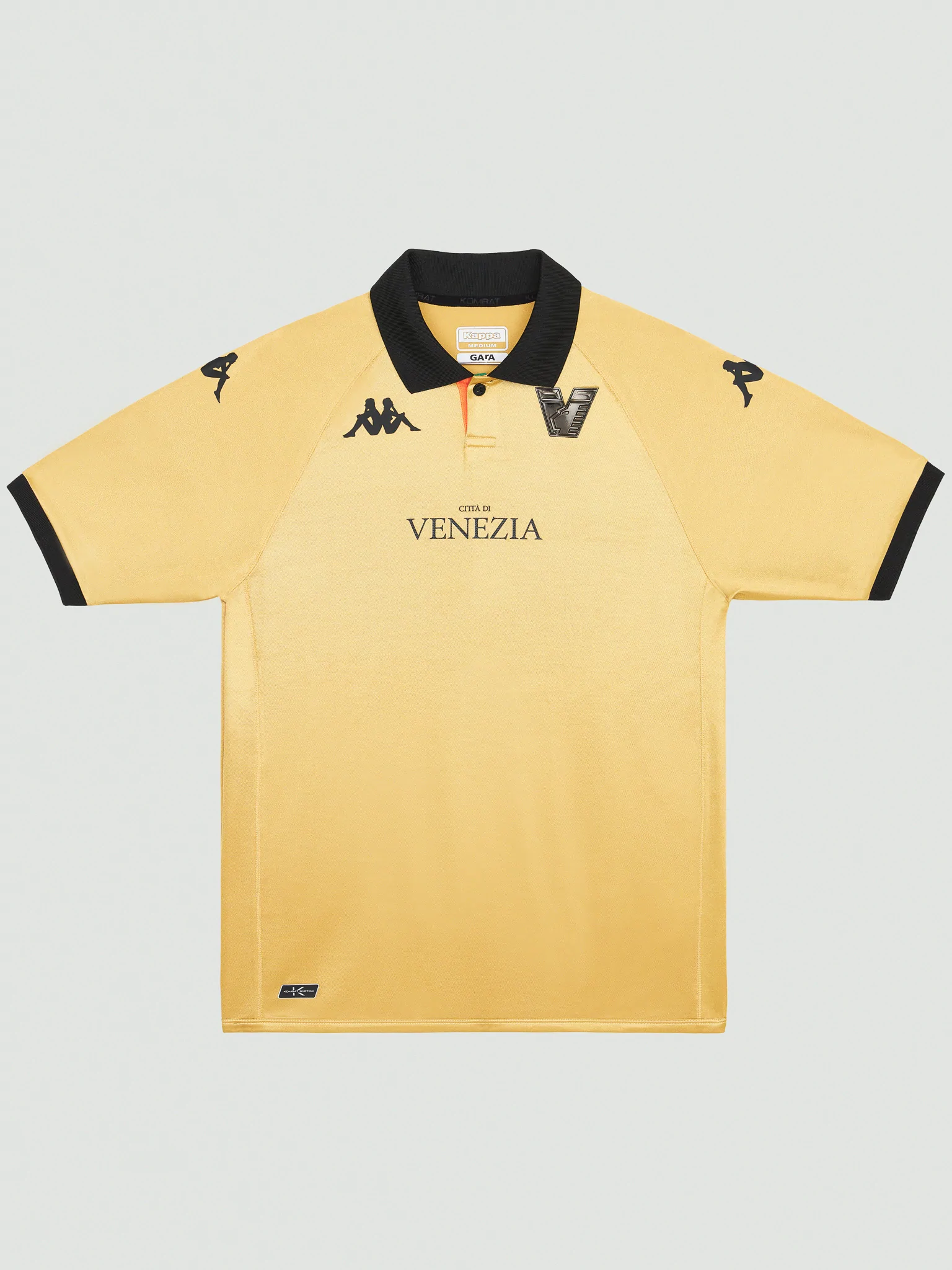 Maillot Kappa Venezia 2021/22 – Numéro 3, Taille Large, Turquoise