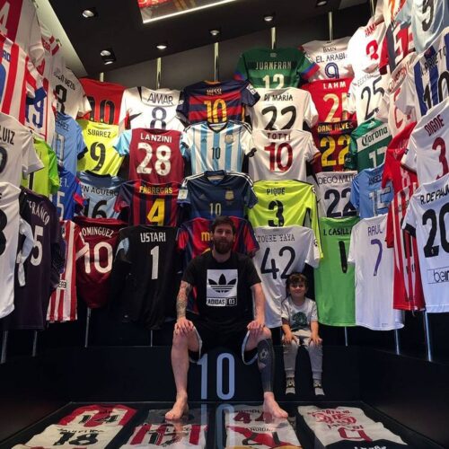 Image de l'article Pour les échanges de maillots, Lionel Messi observe quelques règles