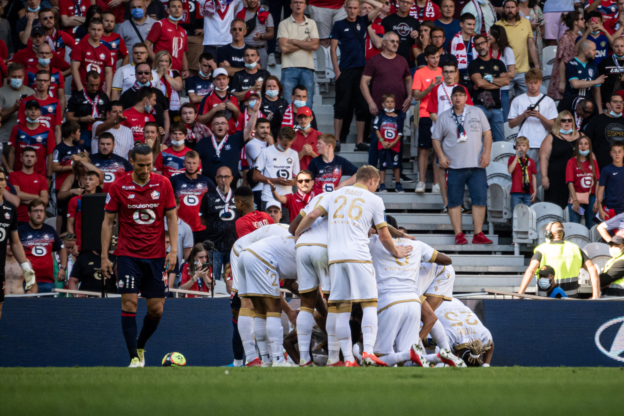 LOSC Nice Ligue 1 Uber Eats - footpack.