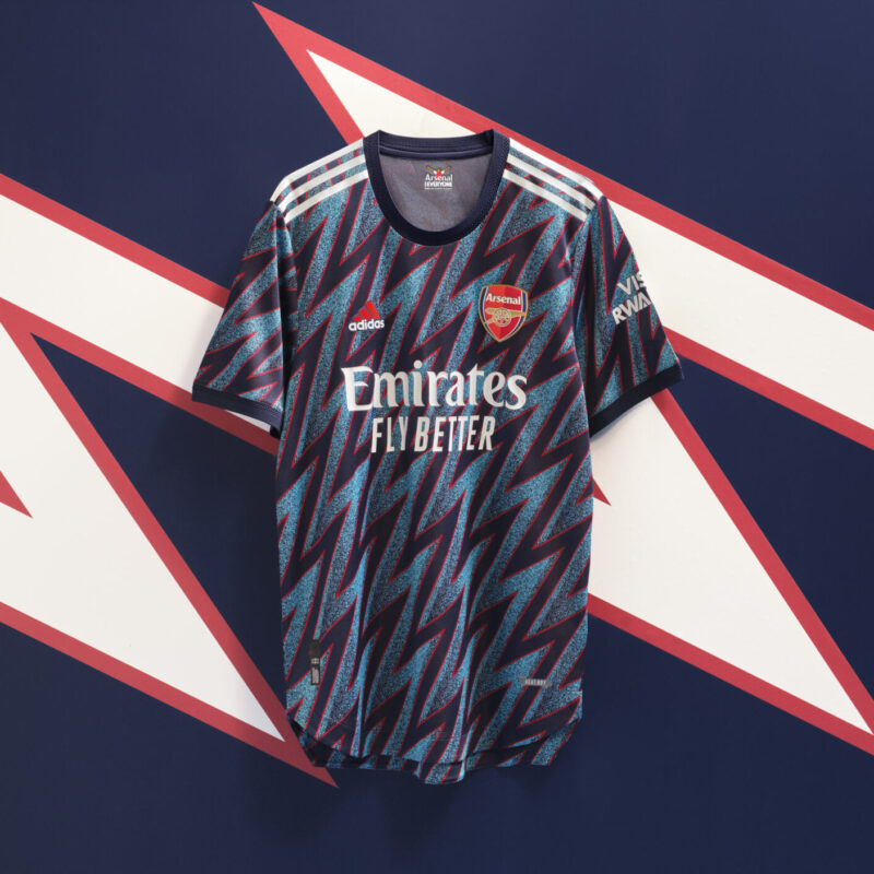 Maillot Arsenal FC Extérieur 2021/22 Maillot Arsenal FC Extérieur 2021/22