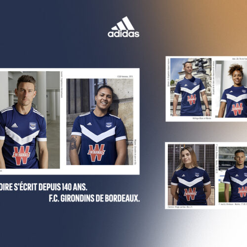 Image de l'article Les maillots de Bordeaux 2021-2022 révélés par adidas