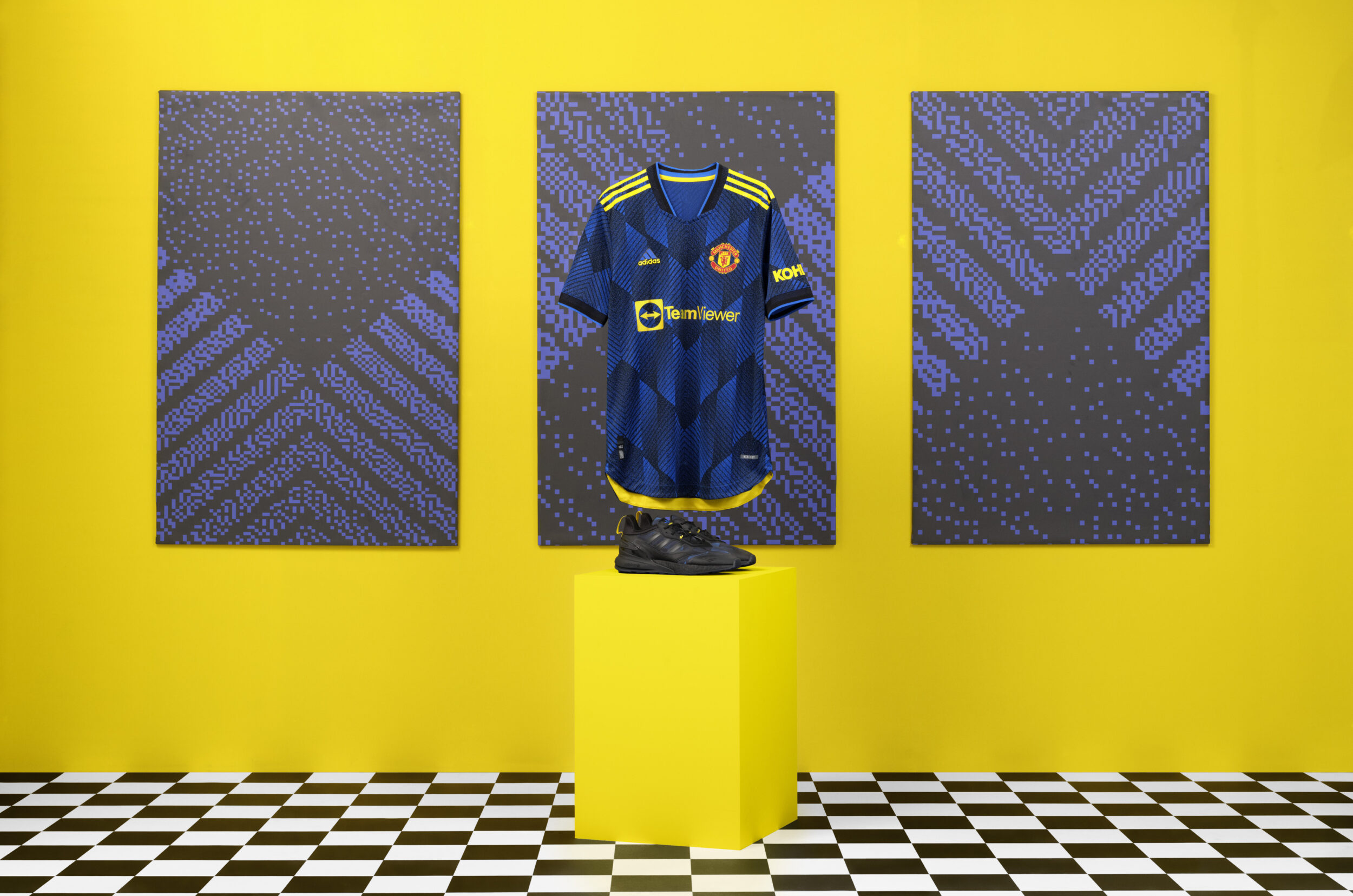 Maillot Manchester United third 2021/22 adidas