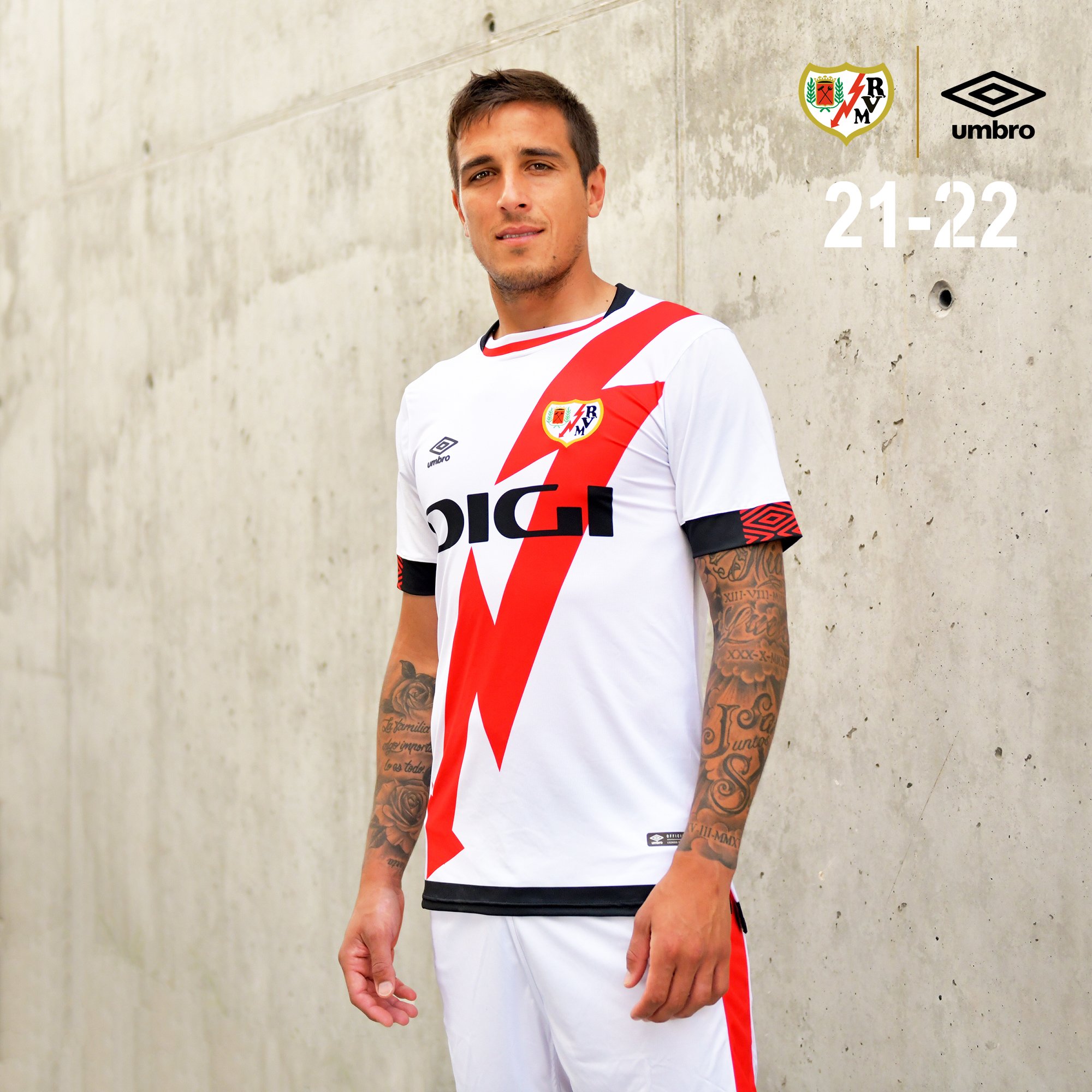 Maillot Rayo Vallecano 2021-2022
