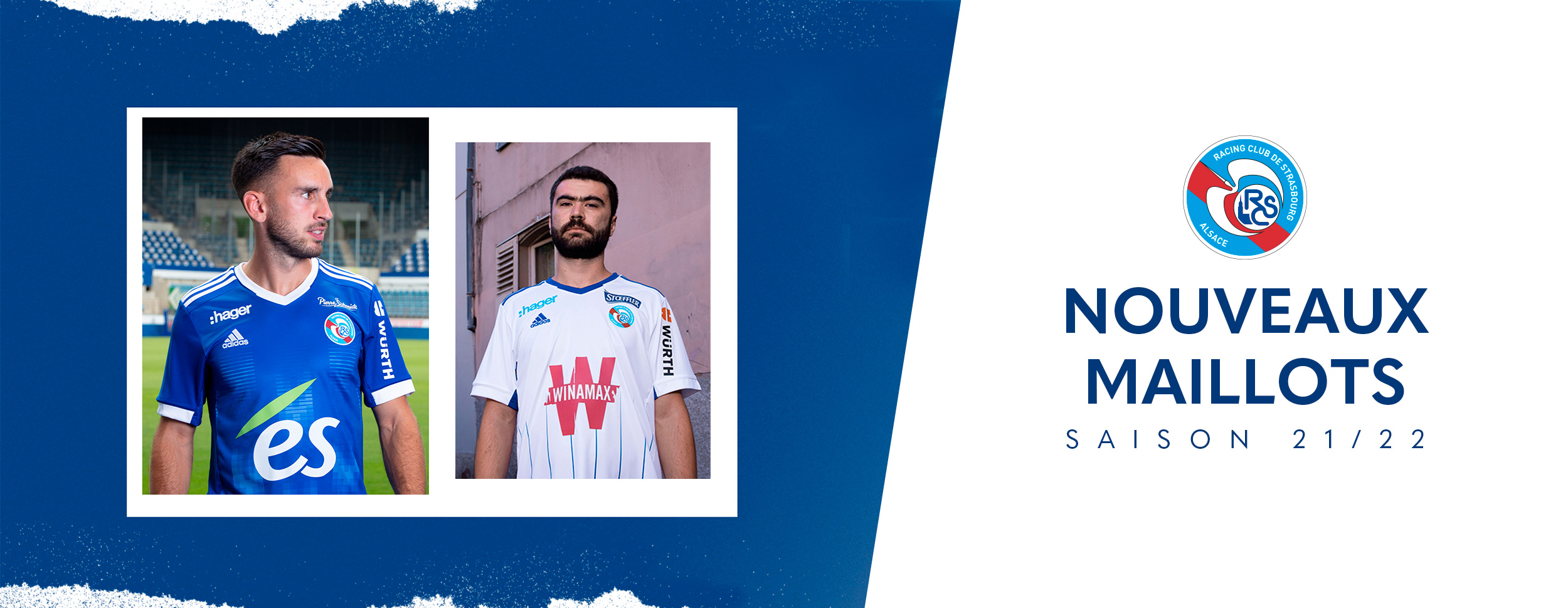 Maillot Strasbourg 2021-2022 adidas