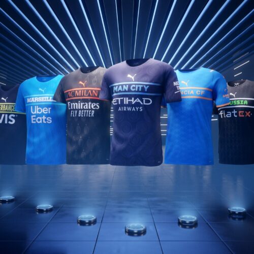 Image de l'article PUMA réinvente les maillots third de ses clubs avec un design minimaliste