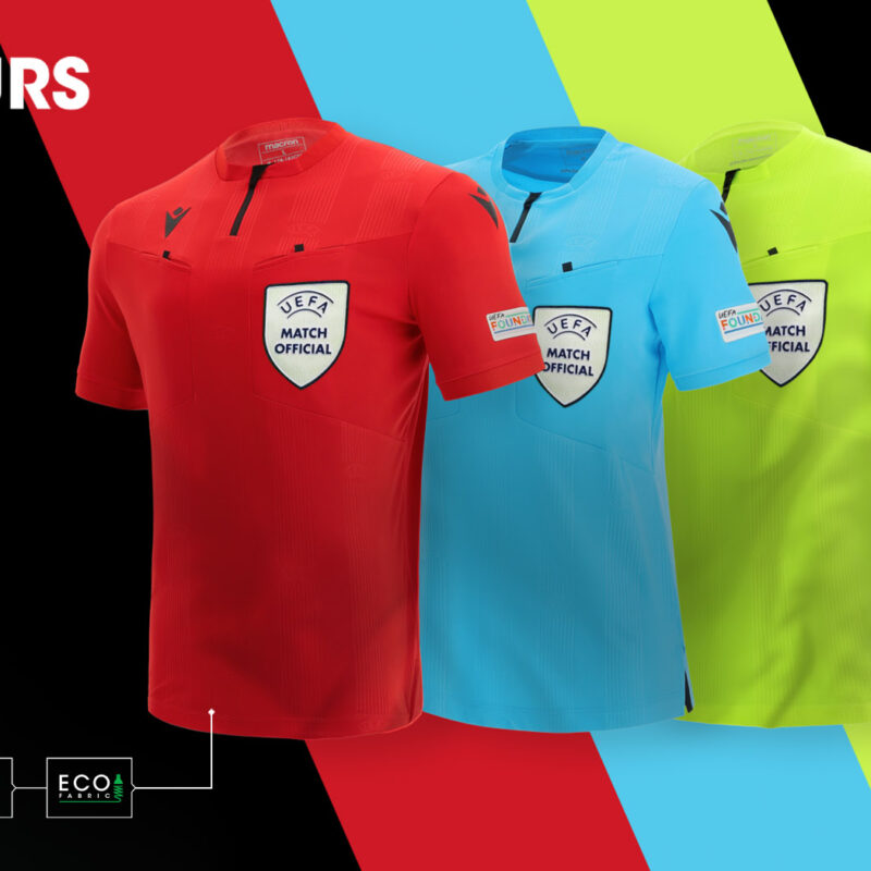 Maillot Arbitre RFEF Espagne Noir – Macron, édition 2022/24, Homme