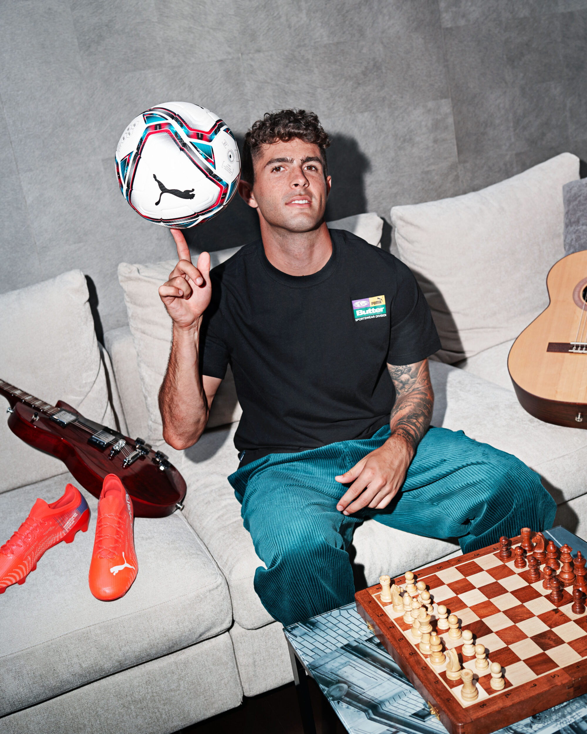 Pulisic rejoint PUMA