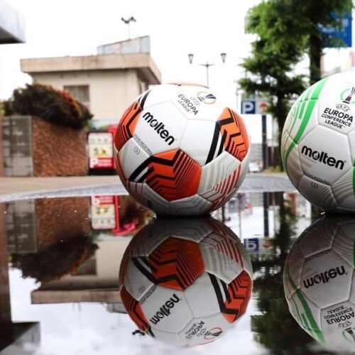 Image de l'article Les ballons Molten pour l'Europa League et la Conference League