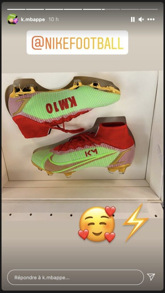 nike crampons mbappe