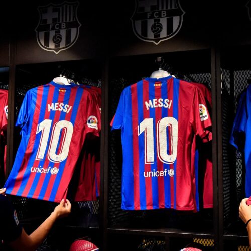 Image de l'article Ansu Fati récupère le numéro 10 de Lionel Messi, Ousmane Dembélé le 7 de Griezmann