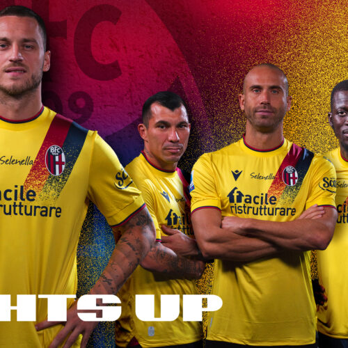 Image de l'article Le Bologna FC dévoile un maillot third rétro pour la saison 2021-2022
