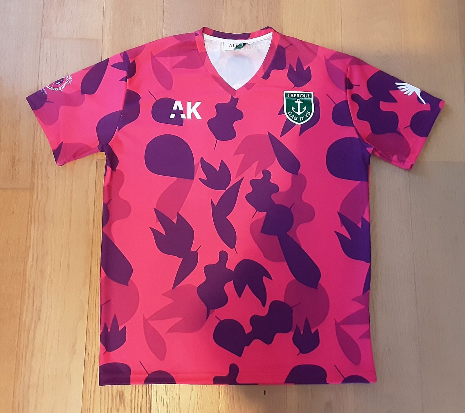 maillot gas dys treboul 2021 2022 alke octobre rose