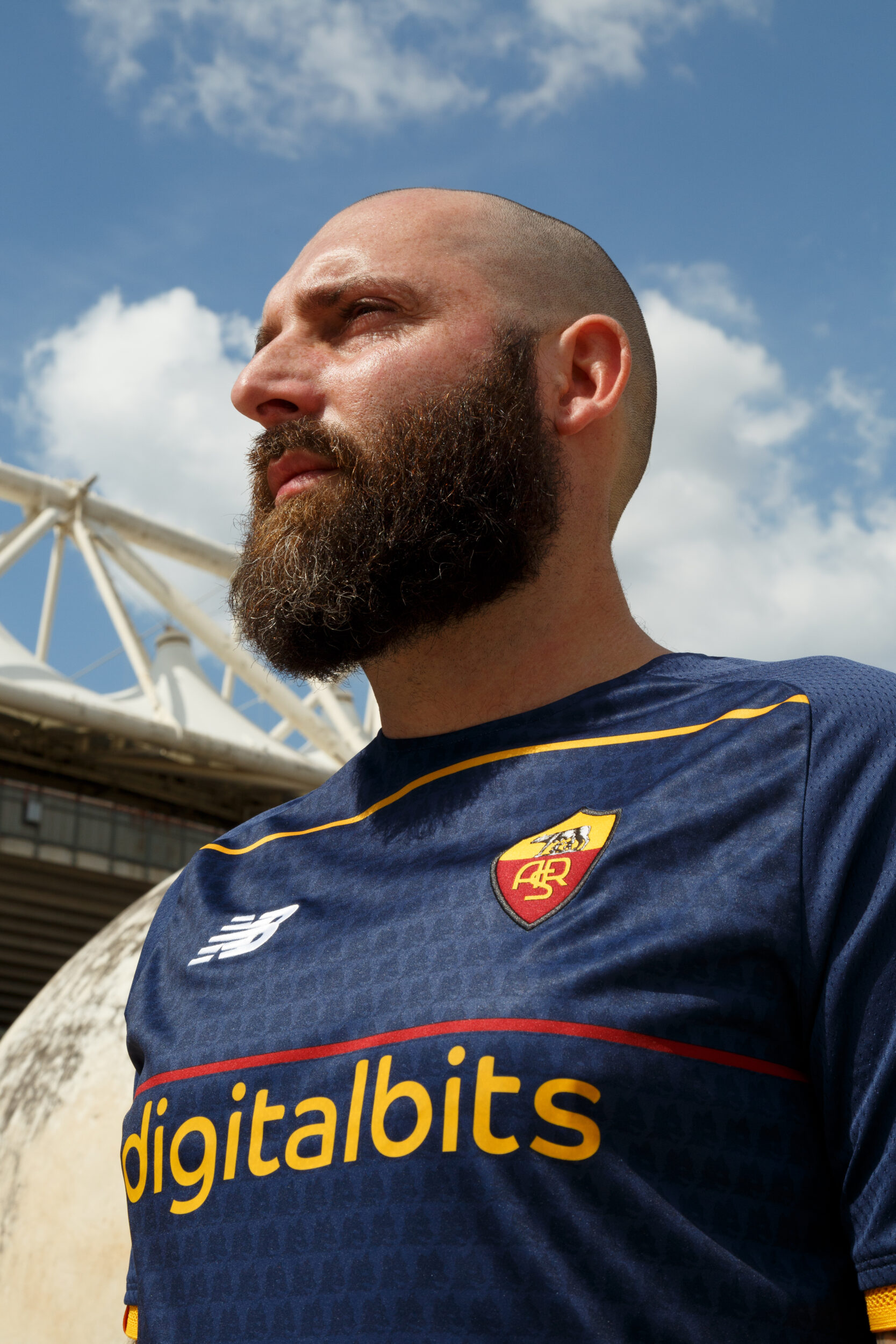 Quatrieme maillot AS Rome