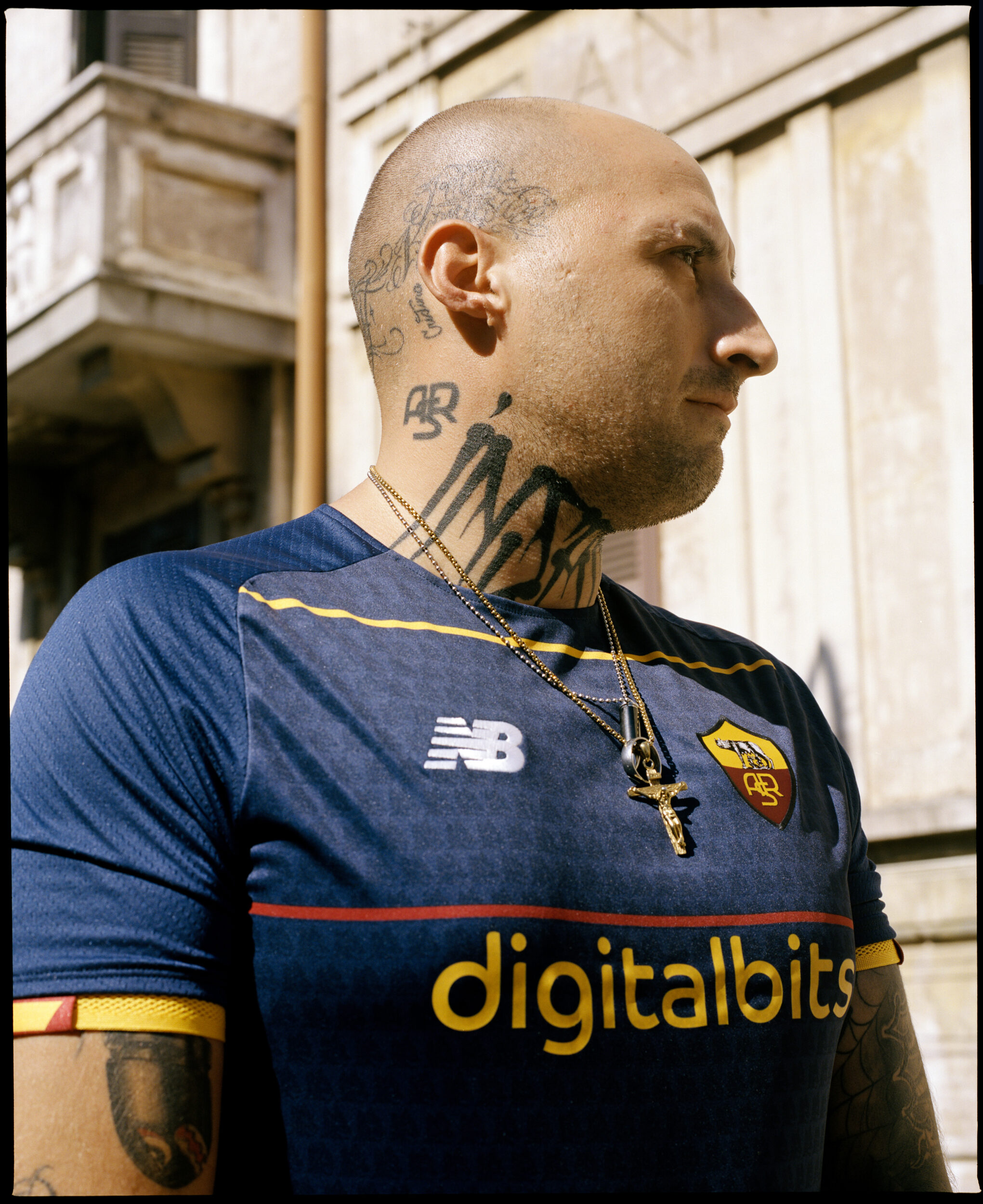 Quatrieme maillot AS Rome