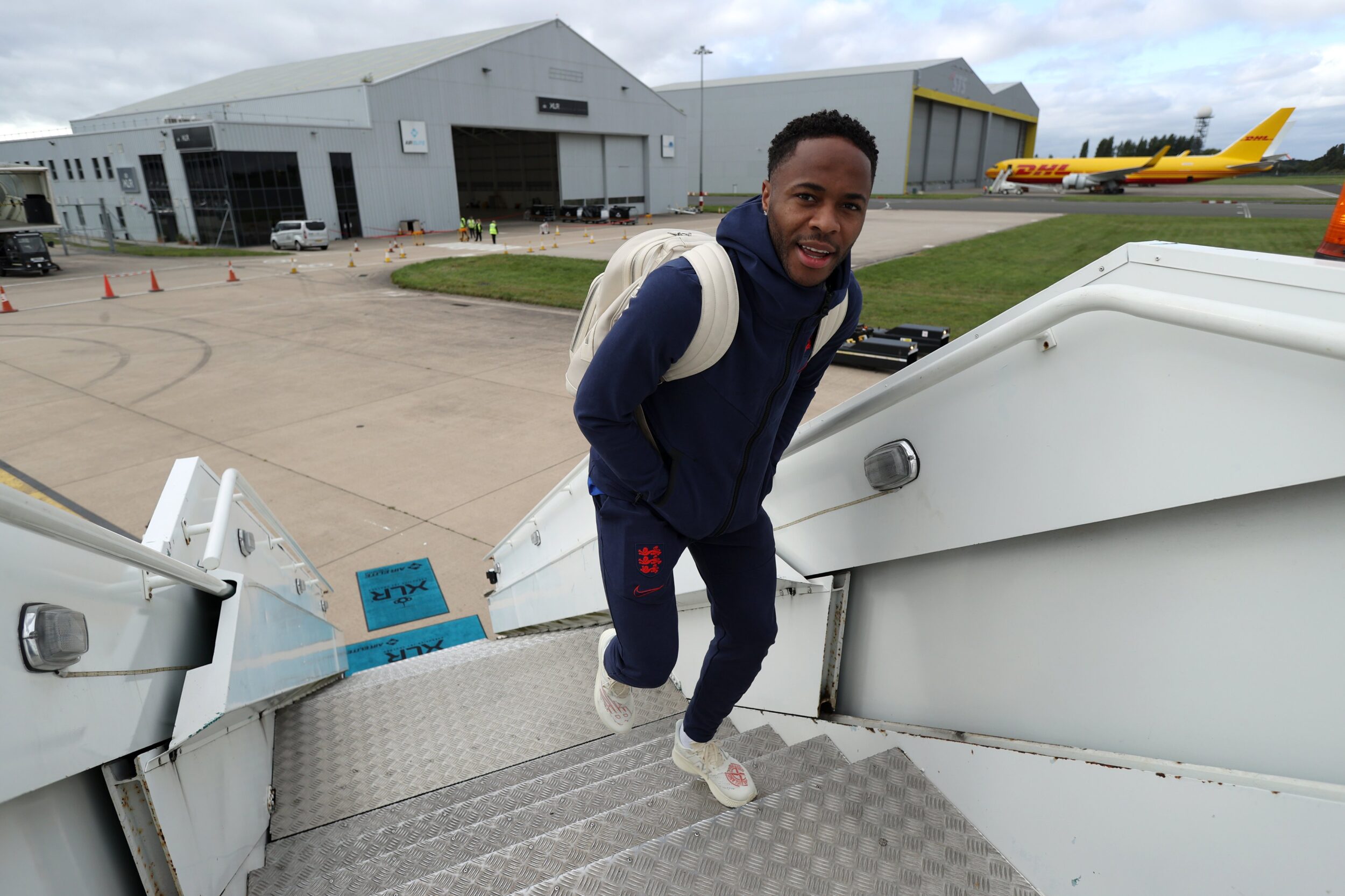 Raheem Sterling sneakers New Balance Stone Island