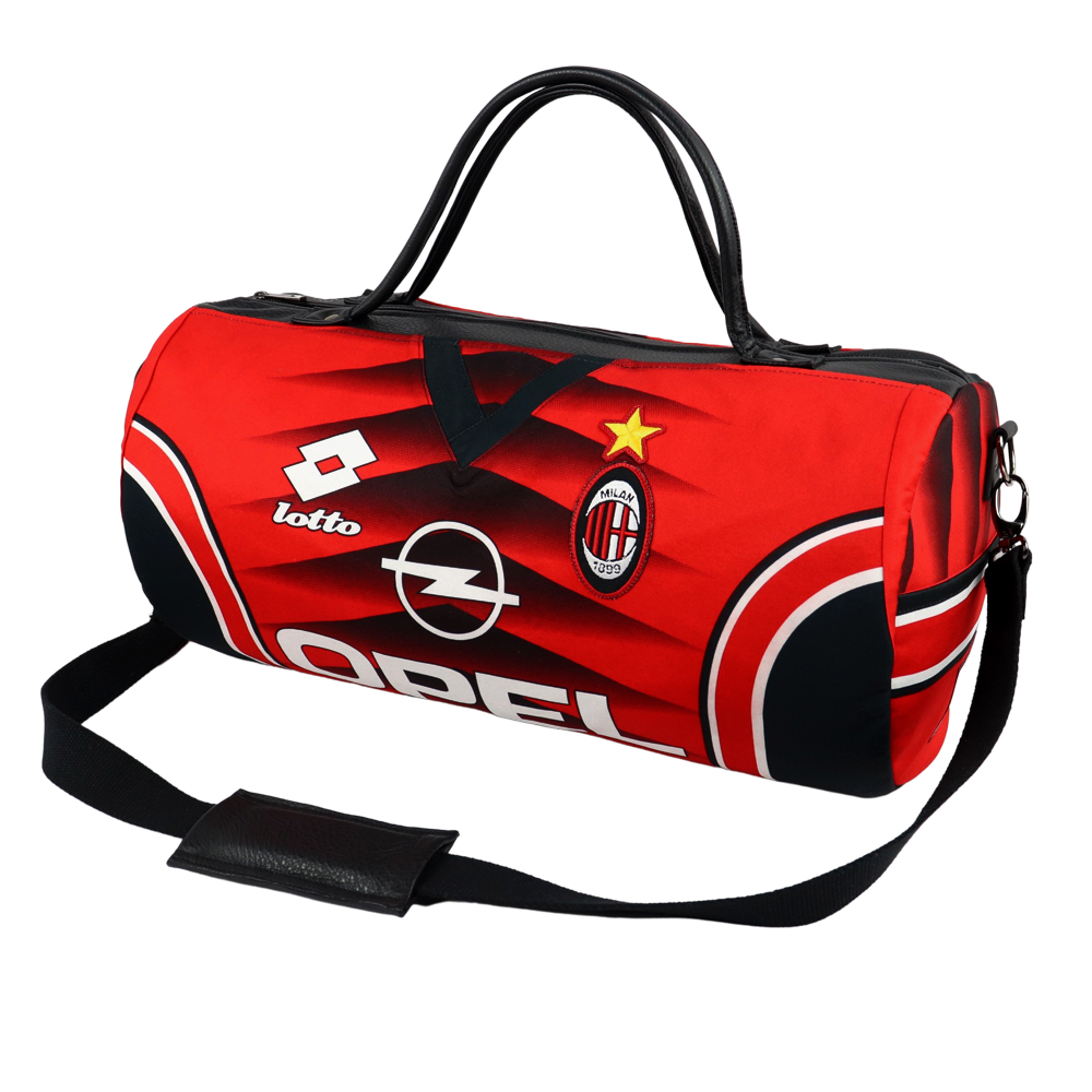 Sac De Foot Vintage – Clubs Français – Années Avant 2000 – Gris – Taille Unique
